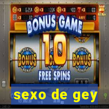 sexo de gey